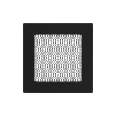 KRATKI KRATKA KOMINKOWA PROSTOKĄTNA CZARNA 170X170 MM