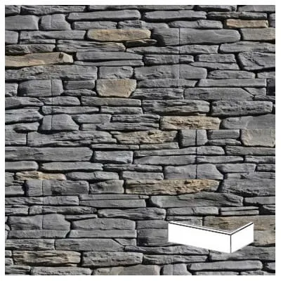 STONES NAROŻNIK KAMIEŃ DEKORACYJNY PORTO 2 310/170X110X19-30 MM OP. 0,66 MB