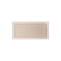 KRATKI KRATKA KOMINKOWA PROSTOKĄTNA KREMOWA Z ŻALUZJĄ 220X450 MM