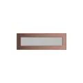 KRATKI KRATKA KOMINKOWA PROSTOKĄTNA MIEDŹ GALWANICZNA 110X320 MM