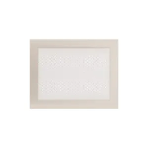 KRATKI KRATKA KOMINKOWA PROSTOKĄTNA KREMOWA 220X300 MM