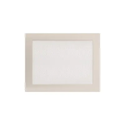 KRATKI KRATKA KOMINKOWA PROSTOKĄTNA KREMOWA 220X300 MM