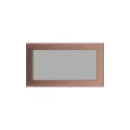 KRATKI KRATKA KOMINKOWA PROSTOKĄTNA MIEDŹ GALWANICZNA 170X300 MM