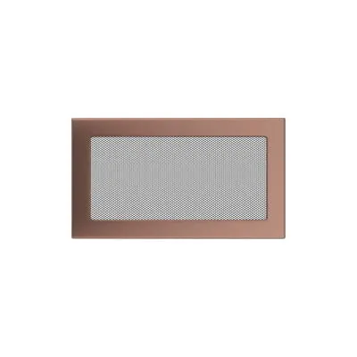 KRATKI KRATKA KOMINKOWA PROSTOKĄTNA MIEDŹ GALWANICZNA 170X300 MM