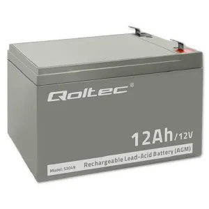 QOLTEC AKUMULATOR AGM 12 Ah 12V 53049