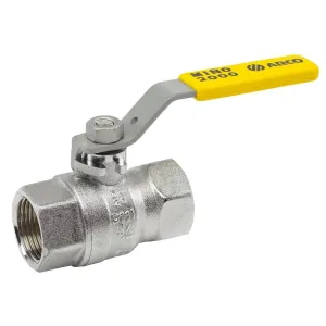 ARCO MINO ZAWÓR KULOWY GAZOWY GW/GW DŹWIGNIA 2GW x 2GW  - P0107