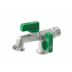 ARCO NANO DOBLE MAC ZAWÓR KULOWY CZERPALNY ANTYKAMIENNY 1/2GZ 3/4GZ + 3/4GZ x 15 - 00472