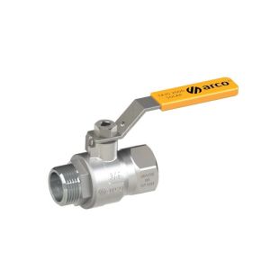 ARCO TAJO SOLAR ZAWÓR KULOWY GZ/GW DO INSTALACJI SOLARNYCH DŹWIGNIA INOX 1/2GZ x 1/2GW - SL1132