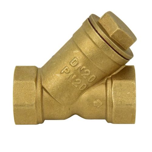 GOSHE MOSIĄDZ FILTR SKOŚNY OSADNIKOWY WODA DN20 3/4" PN10 GW/GW - 0200.191