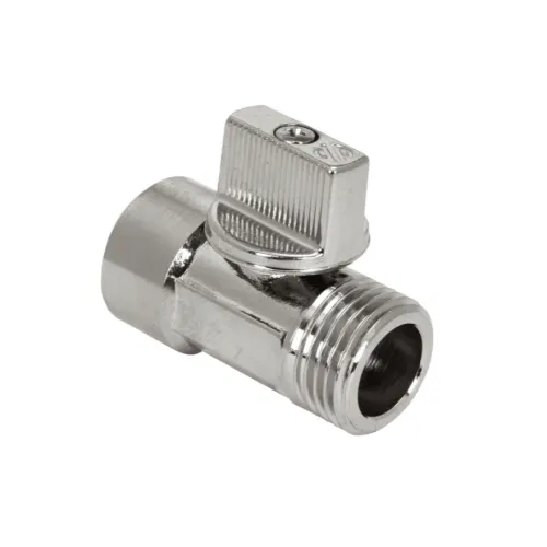 ARCO MINI ZAWÓR KULOWY 1/2 x 1/2 GW/GZ CHROM POLEROWANY 02206