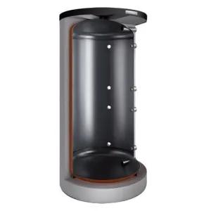 BOSCH STORA B 1300-6 M 1 B SREBRNY ZBIORNIK BUFOROWY 1300L ZE STALI NIERDZEWNEJ BUFOR ZOPTYMALIZOWANY DO ŁĄCZENIA W KASKADY CIŚNIENIE ROBOCZE DO 3 BAR -7735501623