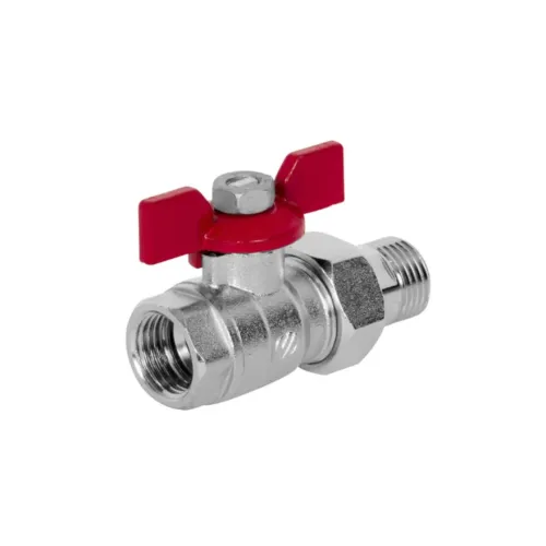 ARCO TURIA ZAWÓR KULOWY GZ/GW Z PÓŁŚRUBUNKIEM POKRĘTŁO MOTYLKOWE DN25 1 PN40 GZ/GW 0117608