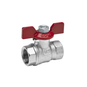 ARCO TURIA ZAWÓR KULOWY GW/GW POKRĘTŁO MOTYLKOWE DN8 1/4 PN40 GW/GW 0120108