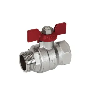 ARCO TURIA ZAWÓR KULOWY GZ/GW POKRĘTŁO MOTYLKOWE DN15 1/2 PN40 GZ/GZ 0113808