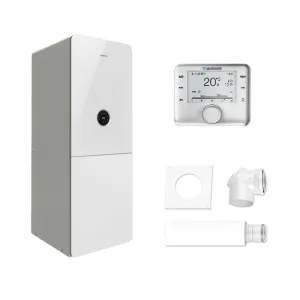 BOSCH PAKIET KOCIOŁ GC5300iWM 24/100 Z WBUDOWANYM ZASOBNIKIEM 101L + REGULATOR CW400 + SYSTEM 2581  - 8734100710