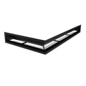 DEFRO HOME KRATKA KOMINKOWA NAROŻNA LEWA TYPU LUFT 740x400x90 (80)