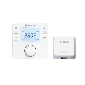 BOSCH KCR110RF ZESTAW BEZPRZEWODOWEGO REGULATORA CR110RF I MODUŁU CONTROL-KEY K10RF - 7738113601