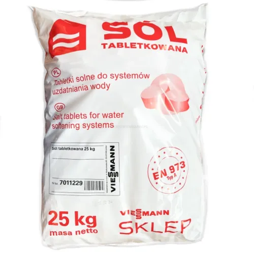 VIESSMANN SÓL REGENERACYJNA TABLETKI 25KG 7419725