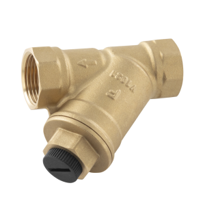 FERRO FILTR SKOŚNY SIATKOWY Z MAGNESEM NAKRĘTNO-NAKRĘTNY  DN25, G1 - F06M