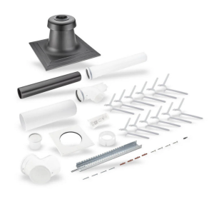 BOSCH ZESTAW POWIETRZNO-SPALINOWY 2544 FI80/125 PP/ STAL- 7738112544