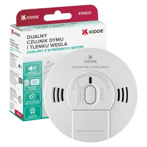 KIDDE DUALNY CZUJNIK DYMU I TLENKU WĘGLA K10SCO