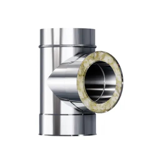 KOMINUS KZD-SLIM TRÓJNIK FI 160 90ST MUFA GR 1 MM IZOLACJA 30 MM