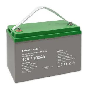 QOLTEC AKUMULATOR AGM 100 Ah 12V 53038