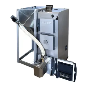 DREWMET UNI DREX DUO KOCIOŁ ZGAZOWUJĄCY DREWNO Z PALNIKIEM PELLETOWYM 23 KW