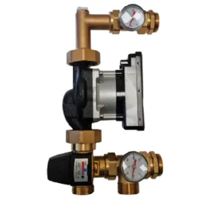 MALEC - POMPY ZESPÓŁ POMPOWO MIESZAJĄCY Z ZAWOREM TERMOSTATYCZNYM ESBE (ESBE - KVS 3,4; pompa obiegowa EPO 25-8-130 PWM) 
