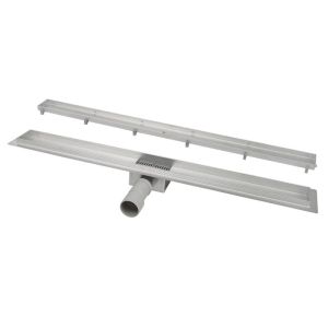 DIAMOND ODPŁYW LINIOWY PODŁOGOWY ZE STALI NIERDZEWNEJ - POD PŁYTKĘ HYDRO Z SYFONEM 70 CM