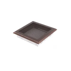 KRATKA KOMINKOWA STARA MIEDŹ 16x16CM 