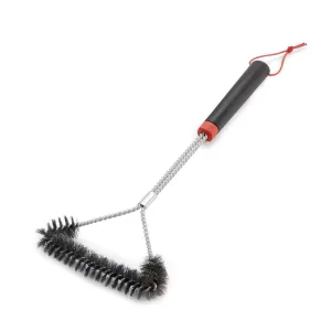 WEBER TRÓJSTRONNA SZCZOTKA DO GRILLA 45 CM 6278