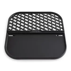 WEBER STANOWISKO Z RUSZTEM I BLACHĄ KOMPATYBILNE Z RUSZTAMI GOURMET BBQ SYSTEM 8858