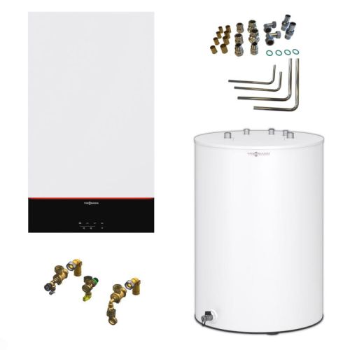 KOCIOŁ VITODENS 100-W 19KW + PODGRZEWACZ C.W.U. VITOCELL 100-W