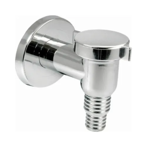 SYFON DO PRALKI NADTYNKOWY CHROM