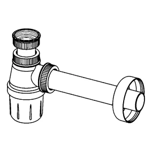 VIEGA PÓŁSYFON UMYWALKOWY, 630.037