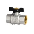DIAMOND ZAWÓR KULOWY CIĘŻKI Z MOTYLKIEM DN15 1/2" PN40 GW/GW