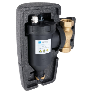 AFRISO ADS 160 SEPARATOR ZANIECZYSZCZEŃ MAGNETYCZNY Z PRZYŁĄCZEM RUCHOMYM DN25 1" GW  OCIEPLONY 77 160 00