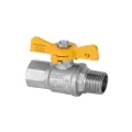 DIAMOND ZAWÓR KULOWY GAZOWY MOTYL DN15 1/2" PN5 GW/GZ