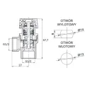 DIAMOND ZAWÓR BEZPIECZEŃSTWA DN15, 1/2x1/2, 3 BAR GW/GW
