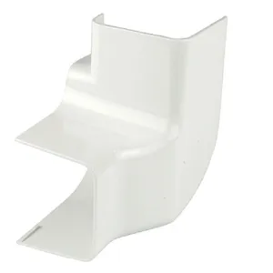 ARTIPLASTIC KOLANO PIONOWE LEWE SZEROKOŚĆ 80 MM BIAŁY