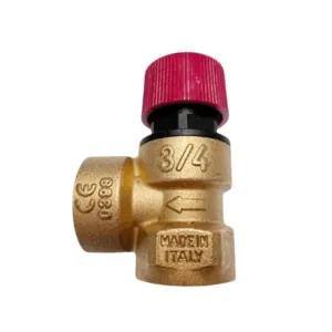 DIAMOND ZAWÓR BEZPIECZEŃSTWA DN15, 3/4x3/4, 3 BAR GW/GW