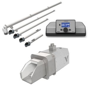 VENMA PALNIK PELLETOWY COMFORT R 58 Z OSPRZĘTEM I STEROWNIKIEM ST-7111 12-58 KW