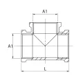 DIAMOND TRÓJNIK DN10 3/8 CHROM