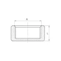 DIAMOND ZAŚLEPKA DN20 3/4" CHROM