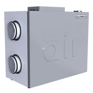 DEFRO AIR CENTRALA WENTYLACYJNA Z NAGRZEWNICĄ WSTĘPNĄ 500 W DRT 250 H N LEWA - DO 250 M3/H