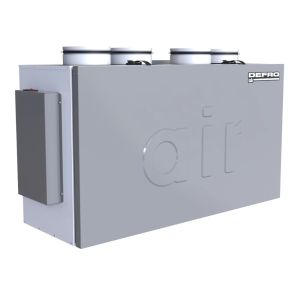 DEFRO AIR CENTRALA WENTYLACYJNA Z NAGRZEWNICĄ WSTĘPNĄ 500 W DRT 250 V N PRAWA - DO 250 M3/H