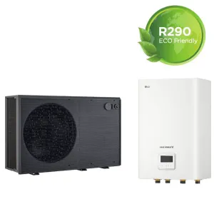 LG THERMA V 3FZ 12 KW POMPA CIEPŁA TYPU MONOBLOK NA PROPAN R290 HM123HF / HN1639HC 