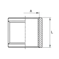 DIAMOND MUFA DN20 3/4" MOSIĄDZ