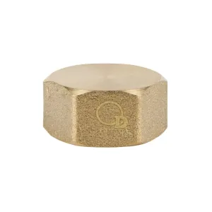 DIAMOND ZAŚLEPKA DN25 1" MOSIĄDZ